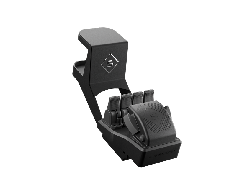 Nelivipuohjain ja kiinnike