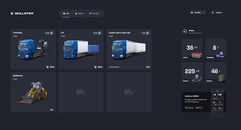 Simulaattorin käyttöliittymä